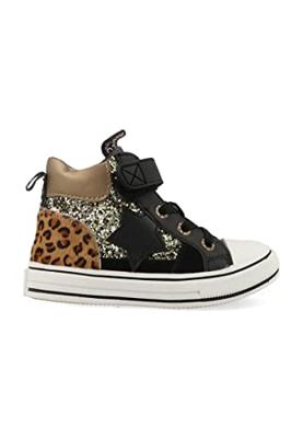 Shoesme Sneakers ON22W206-B Zwart / Goud-23 maat 23 Shoesme Sneakers ON22W206-B Zwart / Goud-23 maat 23