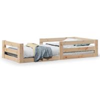 Bedframe zonder matras massief grenenhout 90x190 cm - thumbnail