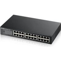 Zyxel GS1100-24E Unmanaged Gigabit Ethernet (10/100/1000) Zwart - thumbnail