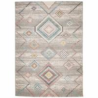 VidaXL Vloerkleed arbizu binnen en buiten vintage stijl 240x340 cm - thumbnail