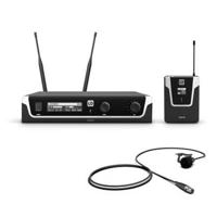 LD Systems U500 serie BPL draadloze dasspeld microfoon met ontvanger en bodypack - thumbnail