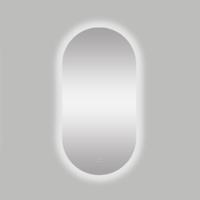 Spiegel Best Design Seldy Ovaal 100x50cm Met LED Verlichting Rondom en One-Touch Bediening - thumbnail