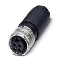 Phoenix Contact 1521355 Sensor/actuator connector, niet geassembleerd 7/8 Aantal polen (sensoren): 4 Bus, recht 1 stuk(s) - thumbnail