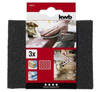 kwb 089020 Schuurspons HOUT & METAAL, middel 3 stuk(s) - thumbnail