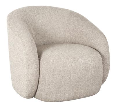 LABEL51 Fauteuil Alby - Beige - Chicue Boucle