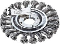 kwb 719536 AGGRESSO-FLEX ® schijfborstels, gezoomde HSS-staaldraad voor gebruik met haakse slijper 1 stuk(s) - thumbnail