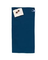 HEMA Handdoek Microvezel 70x140 Blauw (blauw) - thumbnail