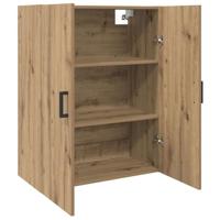 Wandkast 2 pcs Artisan Eiken 69,5 x 34 x 90 cm Bewerkt hout - thumbnail