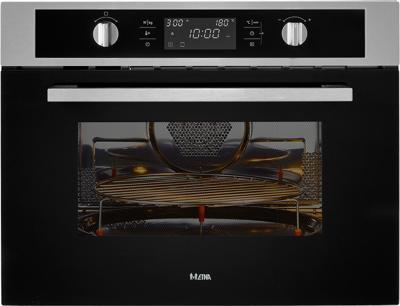 Etna CM444RVS Inbouw combimagnetrons Grijs