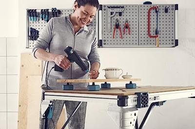 Wolfcraft Multifunctionele werkstuksteunen | 4 stuks - 6892000 Wolfcraft Multifunctionele werkstuksteunen | 4 stuks - 6892000