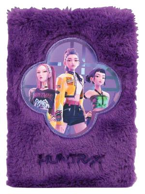 KPop Demon Hunters A5 Notebook Huntr/x Plush