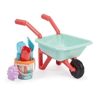 Ecoiffier kruiwagen met accessoires - 7dlg.
