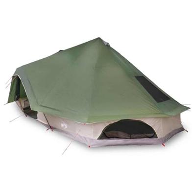 Familie Tipi Tent met dak Groen 680 x 430 x 270 cm