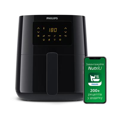 Philips HD9252/90 Essential 3000 Series Airfryer Compact 4L 1400W Zwart Philips HD9252/90 Essential 3000 Series Airfryer Compact 4L 1400W Zwart