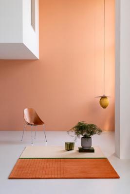 Brink en Campman - Decor Rhythm Tangerine 098003 - 250x350 cm Vloerkleed