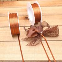 Bonbon doosjes - Chocolade doosje - Satin bruin 623 - 1 stuks - thumbnail