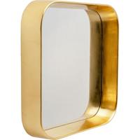 Kare Design Vincenza Spiegel 43x43cm goud - thumbnail
