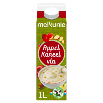 Melkunie Appel Kaneel Vla met Stukjes Appel 1 L bij Jumbo