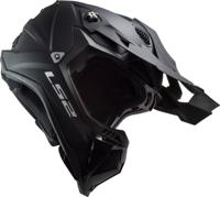 LS2 crosshelm "mx700 subverter evo noir", uitneembaar en wasbaar, ademend en hypoallergeen. helmet mx700 subv.evo noir m matt black - thumbnail