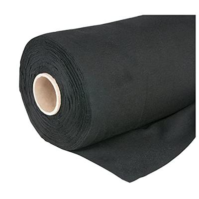 Showtec Dekomolton theaterdoek 1.3m x 60m zwart