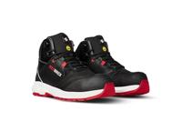 Redbrick werkschoenen - Pulse Overnose - hoog - met kruipneus - S3 - zwart / rood - maat 42 - thumbnail