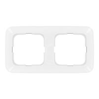 Busch Jaeger WIT 2 voudig afdekraam - 4695610 - thumbnail