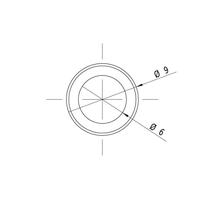 Laserfuchs Lasermodule Punt Rood 0.4 mW LFD650-0.4-12(9x20) - thumbnail