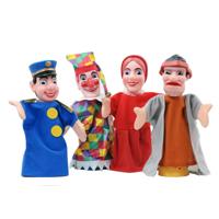 Poppenkastpoppen 4 Stuks - thumbnail