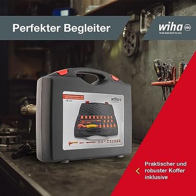 Wiha Ratelsleutelset geïsoleerd | 1/4" | 21-delig | incl. koffer - 43025 - 43025 - thumbnail