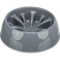 Trixie voerbak slowfeeding kunststof / tpr assorti - thumbnail