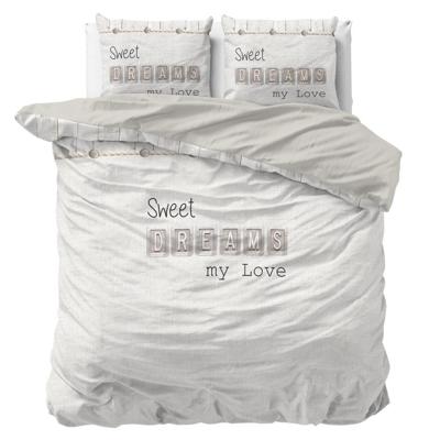 Sleeptime Polyester-katoen dekbedovertrek lits-jumeaux