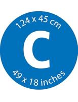 Brabantia strijkplank cotton flow 124x45cm - thumbnail