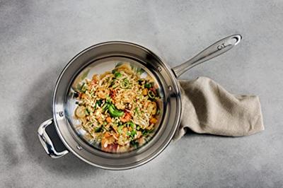 Wok - GEZELLIG & TRENDY - KLASSIEK - RVS - Ø30 cm - Geschikt voor alle kookplaten inclusief inductie