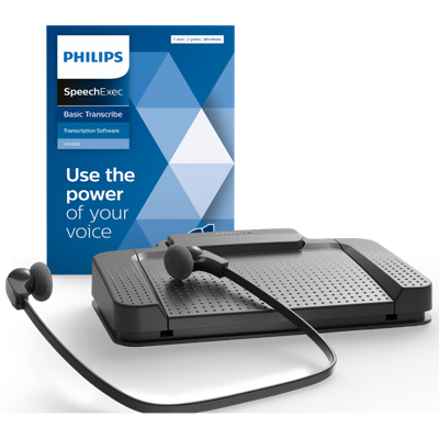 Philips SpeechExec Transcription Set Spraakherkenning 2 jaar Philips SpeechExec Transcription Set Spraakherkenning 2 jaar