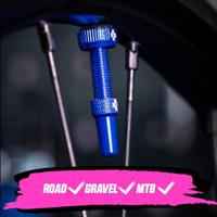 Muc-Off Muc off tubeless valve v2 sv (44mm) colour: blue aluminium - thumbnail