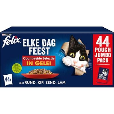 FELIX ELKE DAG FEEST COUNTRYSIDE SELECTIE RUND / KIP / EEND / LAM - thumbnail