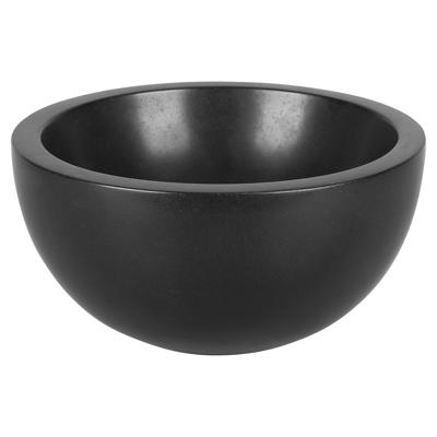 Differnz Boomer waskom keramiek Ø 20 x 10 cm mat zwart