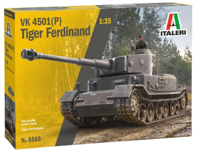 Italeri 1/35 WK 4501(P) Tiger Ferdinand - thumbnail