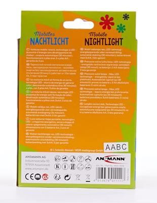 Ansmann Die Maus 1800-0016-510 LED-nachtlamp Muis LED Oranje
