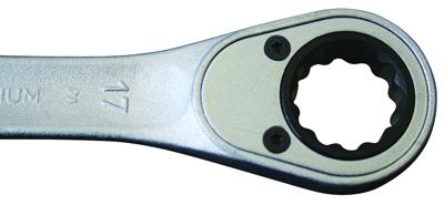 Gedore 2297175 7 R 19 Steek-ringratelsleutel Sleutelbreedte (metrisch) 19 mm