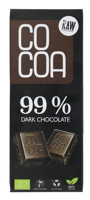 Cocoa 99% Dark Chocolate Reep - thumbnail