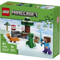 Lego 21583 Minecraft Steve's Taiga Avontuur - thumbnail