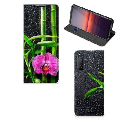 Sony Xperia 5 II Smart Cover Orchidee Sony Xperia 5 II Smart Cover Orchidee