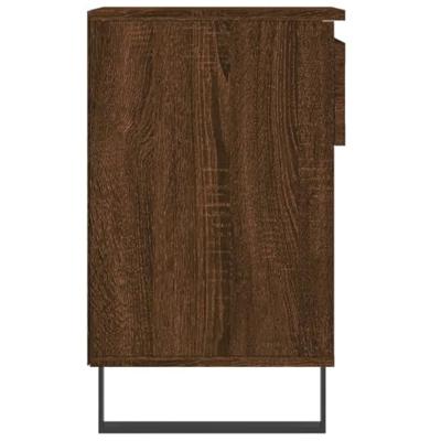 VidaXL Schoenenkast 102x36x60 cm bewerkt hout bruin eikenkleur