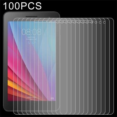 100 stuks 0.3mm 9 H volledig scherm getemperd glas Film voor Huawei MediaPad T1 7.0