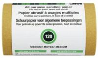 3M aluminium oxide schuurrol medium - P120 - 115mmx2.5m - 911525CL120 - thumbnail