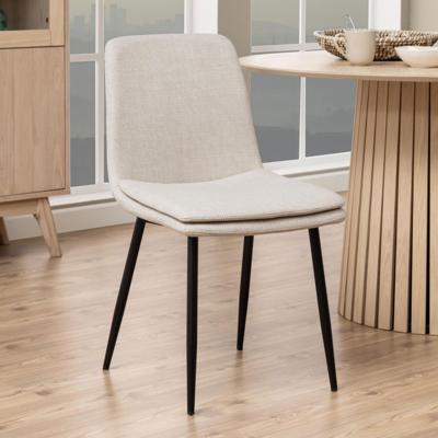 Bendt Eetkamerstoel 'Tronier' kleur Beige Bendt Eetkamerstoel 'Tronier' kleur Beige