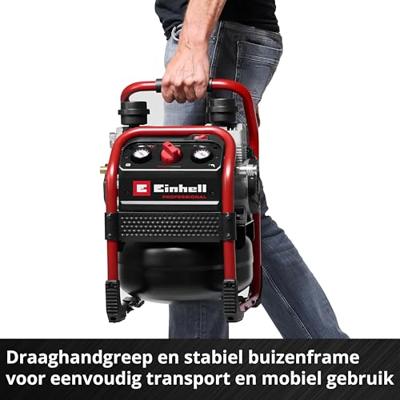 Einhell Professional SILENZZO 18/160 Accucompressor 8 bar 2 cilinders Einhell Professional SILENZZO 18/160 Accucompressor 8 bar 2 cilinders