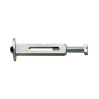 Wisselstift kort met ronde achterplaat 8x40mm - thumbnail