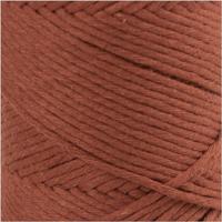 Creativ Company Macramé koord, l: 198 m, d 2 mm, burnt orange, 330 gr/ 1 rol - thumbnail